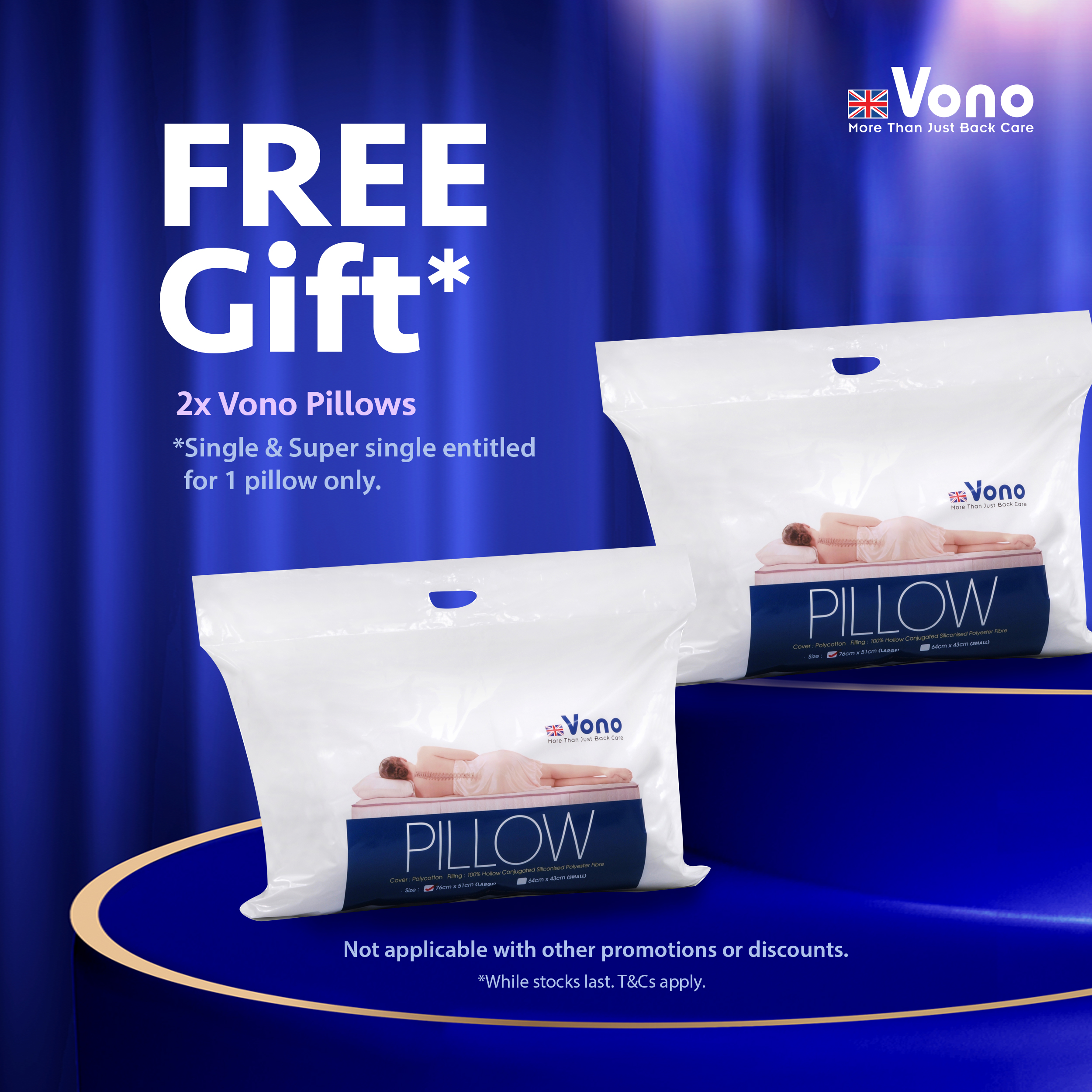 FREE Pillow+FREE Delivery] Vono 13 Bliss Suite Hotel Comfort Pocket Spring  Mattress only – YCH Home Living Sdn Bhd